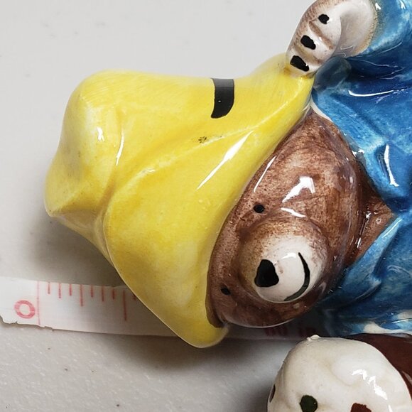 Paddington Bear With Ice Cream Cone Musical Figurine Schmid 1981 - Picture 13 of 14